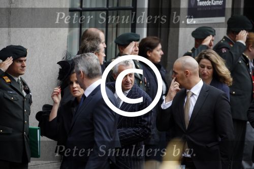Den Haag 15 september 2015
Prinsjesdag 2015 met Koning Willem Alexander Koningin Maxima prins Constantijn en Prinses Laurentien. Dit jaar wordt de gouden koets voorlopig voor het laatst gebruikt. Bram Moszkowicz