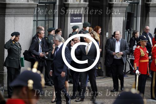Den Haag 15 september 2015
Prinsjesdag 2015 met Koning Willem Alexander Koningin Maxima prins Constantijn en Prinses Laurentien. Dit jaar wordt de gouden koets voorlopig voor het laatst gebruikt. Bram Moszkowicz