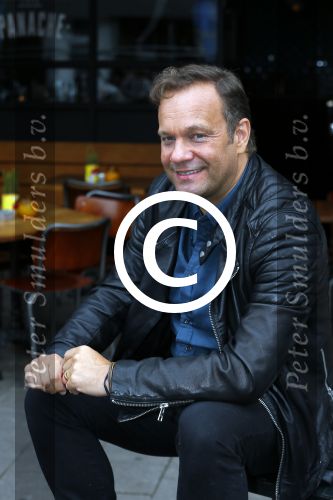 Amsterdam 7 oktober 2015
Carlo Boszhard en zijn vriend Herald bij de presentatie van zijn nieuwe programma.