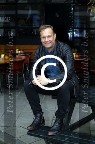 Amsterdam 7 oktober 2015
Carlo Boszhard en zijn vriend Herald bij de presentatie van zijn nieuwe programma.