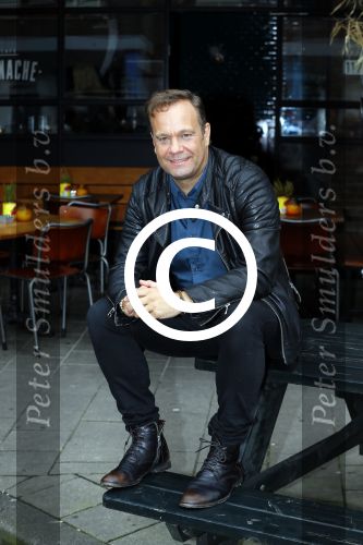 Amsterdam 7 oktober 2015
Carlo Boszhard en zijn vriend Herald bij de presentatie van zijn nieuwe programma.