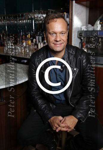 Amsterdam 7 oktober 2015
Carlo Boszhard en zijn vriend Herald bij de presentatie van zijn nieuwe programma.