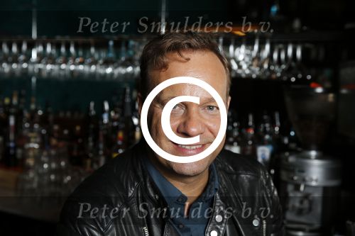 Amsterdam 7 oktober 2015
Carlo Boszhard en zijn vriend Herald bij de presentatie van zijn nieuwe programma.