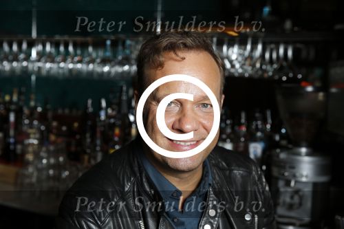 Amsterdam 7 oktober 2015
Carlo Boszhard en zijn vriend Herald bij de presentatie van zijn nieuwe programma.