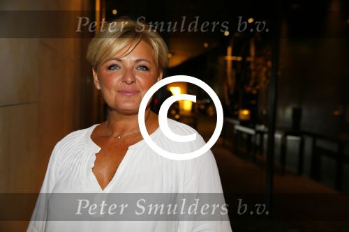 Amsterdam 19 september 2015
De modeshow van Mart Visser in het conservatorium hotel. Caroline Tensen met man Ernst jan Smids