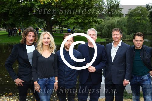 Tygo Gernandt, Jennifer Hoffman. Tim Haars, Thomas Acda, Thom Hoffman en Job Bovenlander, zij spelen in de de SBS-Series, Dokter Tinus en Bureau Raampoort