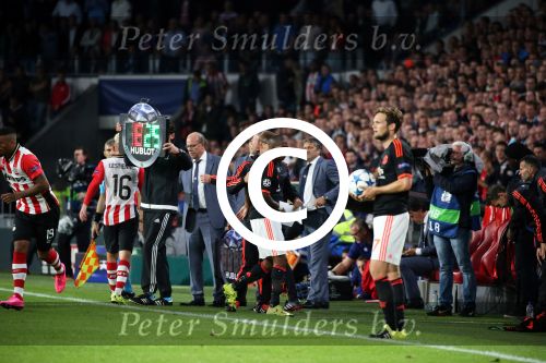 Eindhoven, 15 September 2015
CL 2015/2016
Eerste wedstrijd PSV-Manchester United, eindstand 2-1