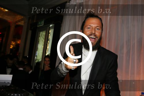 Amsterdam 15 oktober 2015
Uitreiking van de 50e televizierring in carre. DJ La Fuente Job Smeltzer met Nicky Opheij ( winnares Hollands next top model.