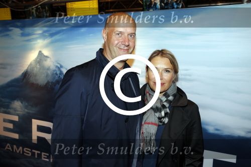 Amsterdam 14 september 2015 
Premiere Everest in pathe arena. Elle v Rijn met vriend