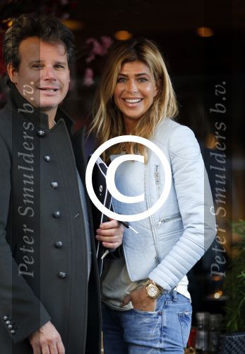 Amsterdam 12 oktober 2015Estelle Cruijff en Leco v Zadelhoff op de cornelis schuytstraat
