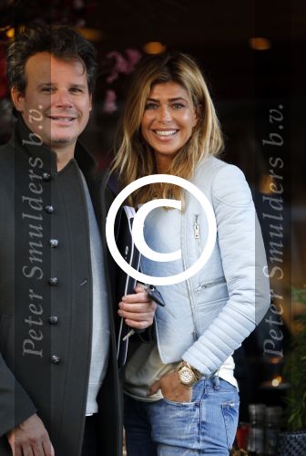Amsterdam 12 oktober 2015Estelle Cruijff en Leco v Zadelhoff op de cornelis schuytstraat