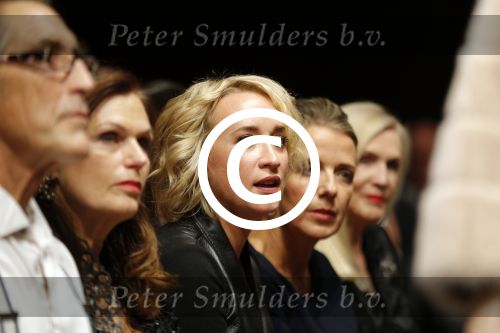 Amsterdam 19 september 2015
De modeshow van Mart Visser in het conservatorium hotel. Eva Jinek