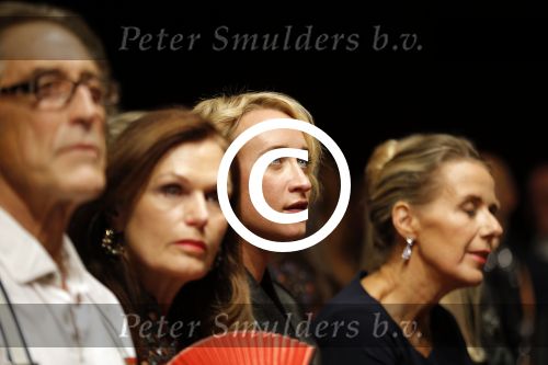 Amsterdam 19 september 2015
De modeshow van Mart Visser in het conservatorium hotel. Eva Jinek