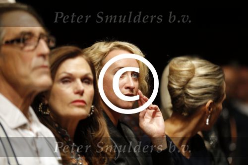 Amsterdam 19 september 2015
De modeshow van Mart Visser in het conservatorium hotel. Eva Jinek