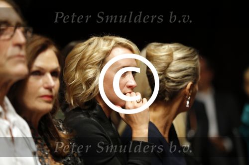 Amsterdam 19 september 2015
De modeshow van Mart Visser in het conservatorium hotel. Eva Jinek