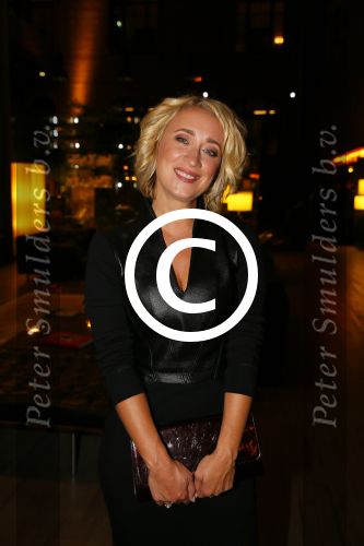 Amsterdam 19 september 2015
De modeshow van Mart Visser in het conservatorium hotel. Eva Jinek