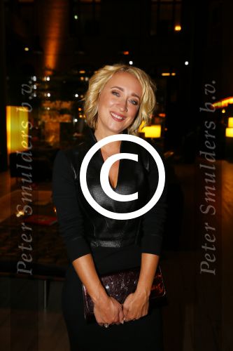 Amsterdam 19 september 2015
De modeshow van Mart Visser in het conservatorium hotel. Eva Jinek