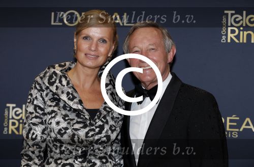 Amsterdam 15 oktober 2015
Uitreiking van de 50e televizierring in carre. Frank Wentink met vrouw