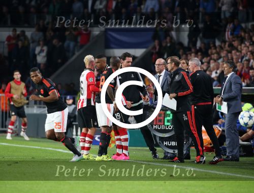 Eindhoven, 15 September 2015
CL 2015/2016
Eerste wedstrijd PSV-Manchester United, eindstand 2-1