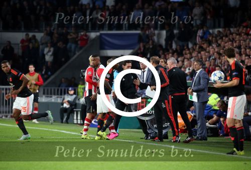 Eindhoven, 15 September 2015
CL 2015/2016
Eerste wedstrijd PSV-Manchester United, eindstand 2-1