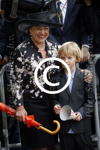 Den Haag 15 september 2015
Prinsjesdag 2015 met Koning Willem Alexander Koningin Maxima prins Constantijn en Prinses Laurentien. Dit jaar wordt de gouden koets voorlopig voor het laatst gebruikt.
Gerdi Verbeet