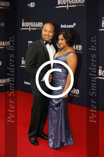 Utrecht 27 september 2015
Premiere the bodyguard met oa Romy Monteiro Mark v Eeuwen  Carolina Dijkhuizen en Patrick Martens.