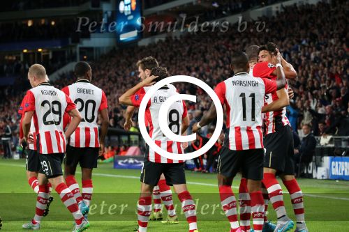 Eindhoven, 15 September 2015
CL 2015/2016
Eerste wedstrijd PSV-Manchester United, eindstand 2-1
Hector Moreno
