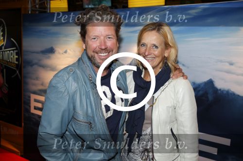 Amsterdam 14 september 2015 
Premiere Everest in pathe arena.
Henkjan Smits met vrouw