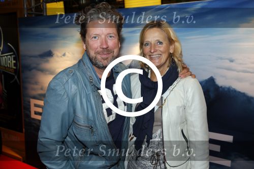 Amsterdam 14 september 2015 
Premiere Everest in pathe arena.
Henkjan Smits met vrouw