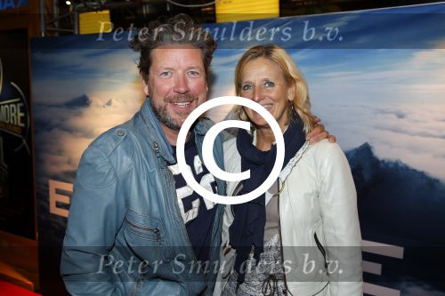 Amsterdam 14 september 2015 
Premiere Everest in pathe arena.
Henkjan Smits met vrouw