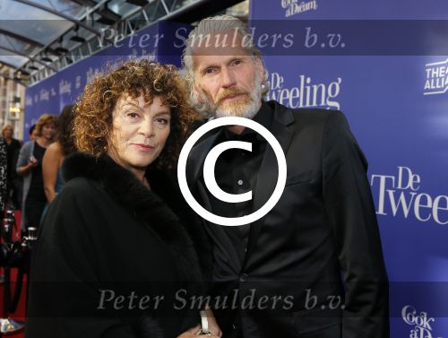 Amsterdam 11 oktober 2015
Premiere de tweeling in het nieuwe de la mar theater
Henriette Tol en partner Rob Snoek