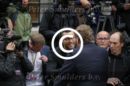 Den Haag 15 september 2015
Prinsjesdag 2015 met Koning Willem Alexander Koningin Maxima prins Constantijn en Prinses Laurentien. Dit jaar wordt de gouden koets voorlopig voor het laatst gebruikt. Jan Kooijman voor rtl boulevard