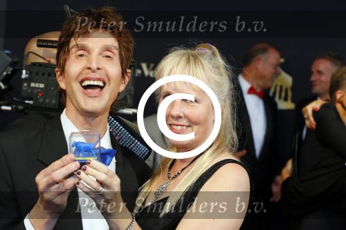 Utrecht 2 oktober 2015
Uitreiking van de gouden kalveren in het beatrix theater.
Janny Smits & Geert Dekkers
