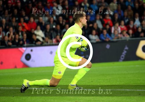 Eindhoven, 15 September 2015
CL 2015/2016
Eerste wedstrijd PSV-Manchester United, eindstand 2-1
Jeroen Zoet