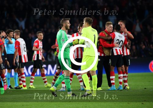 Eindhoven, 15 September 2015
CL 2015/2016
Eerste wedstrijd PSV-Manchester United, eindstand 2-1
Jeroen Zoet