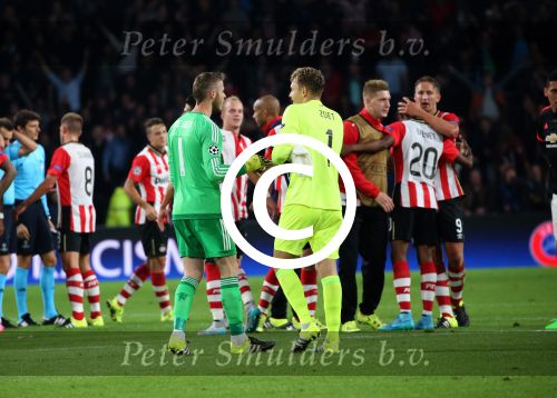 Eindhoven, 15 September 2015
CL 2015/2016
Eerste wedstrijd PSV-Manchester United, eindstand 2-1
Jeroen Zoet