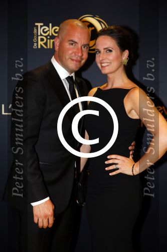 Amsterdam 15 oktober 2015
Uitreiking van de 50e televizierring in carre. Jeroen v Koningsbrugge met zijn vrouw Marie Claire Witlox
