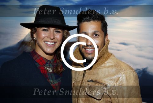 Amsterdam 14 september 2015 
Premiere Everest in pathe arena. Jody Bernal met zijn vrouw