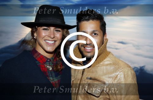 Amsterdam 14 september 2015 
Premiere Everest in pathe arena. Jody Bernal met zijn vrouw
