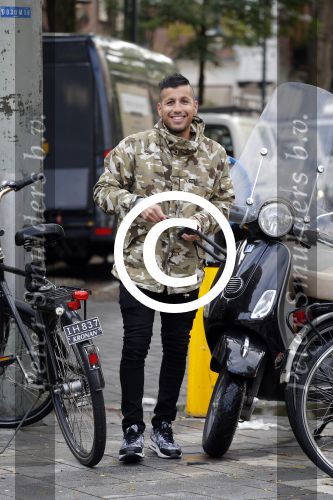 Amsterdam 25 september 2015
Jody Bernal op zijn vespa scooter