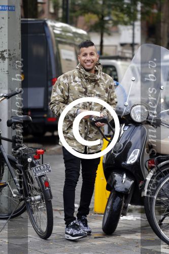 Amsterdam 25 september 2015
Jody Bernal op zijn vespa scooter