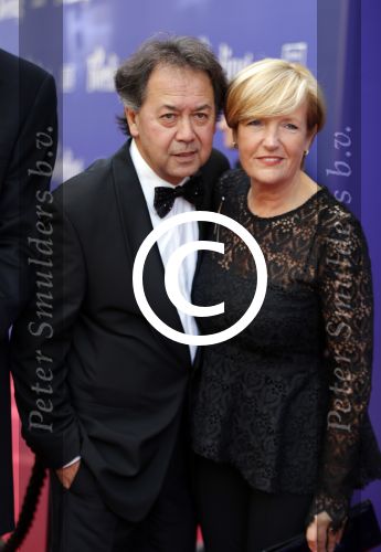 Amsterdam 11 oktober 2015
Premiere de tweeling in het nieuwe de la mar theater
Joop Munsterman met partner Irma