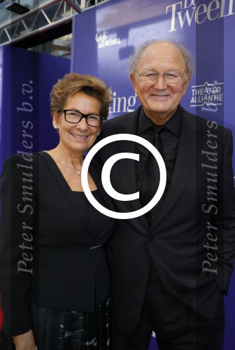 Amsterdam 11 oktober 2015
Premiere de tweeling in het nieuwe de la mar theater
Joop v d Ende Janine v d Ende