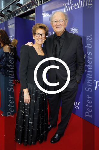 Amsterdam 11 oktober 2015
Premiere de tweeling in het nieuwe de la mar theater
Joop v d Ende Janine v d Ende