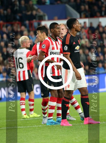Eindhoven, 15 September 2015
CL 2015/2016
Eerste wedstrijd PSV-Manchester United, eindstand 2-1
Joshua Brenet