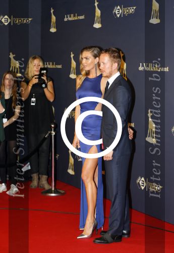 Utrecht 2 oktober 2015
Uitreiking van de gouden kalveren in het beatrix theater. Kim Feenstra en Robert de Hoog