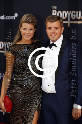 Utrecht 27 september 2015
Premiere the bodyguard met oa Romy Monteiro Mark v Eeuwen  Carolina Dijkhuizen en Patrick Martens. Kim Kotter en Jaap Reesema