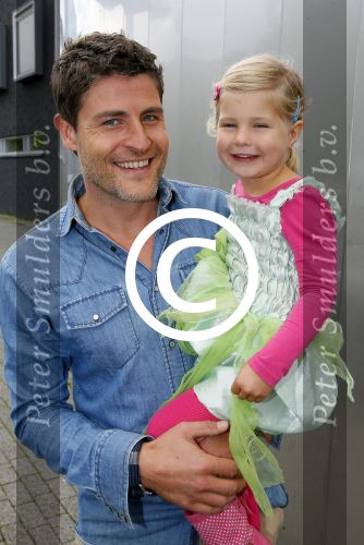 Amsterdam 19 september 2015  
Premiere in de meervaart . Koertjan de Bruijn met dochter