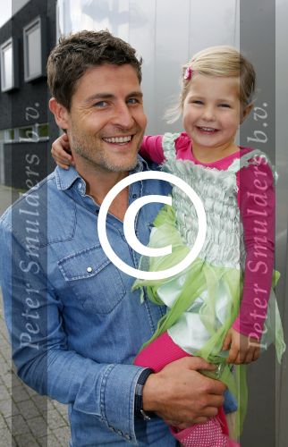 Amsterdam 19 september 2015  
Premiere in de meervaart . Koertjan de Bruijn met dochter