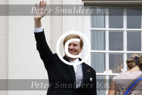 Den Haag 15 september 2015
Prinsjesdag 2015 met Koning Willem Alexander Koningin Maxima prins Constantijn en Prinses Laurentien. Dit jaar wordt de gouden koets voorlopig voor het laatst gebruikt.